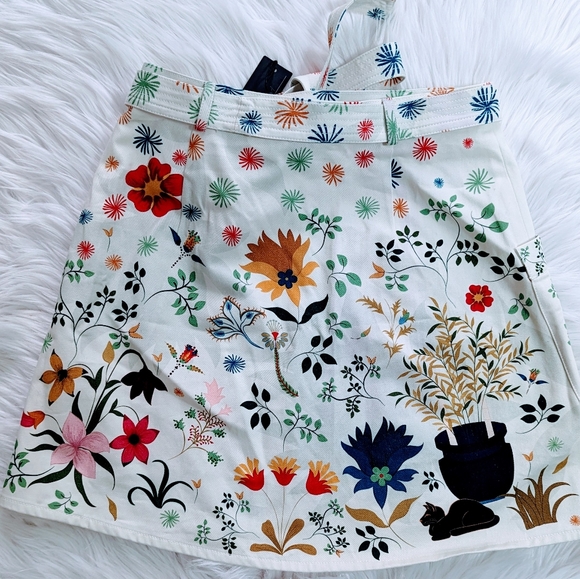 (SOLD)Rare. The KIT cargo skirt Palampore NEW Large - Picture 4 of 14